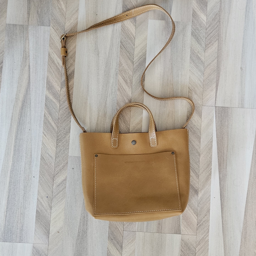 Portland Leather Mango Crossbody Bag with Adjustable Strap